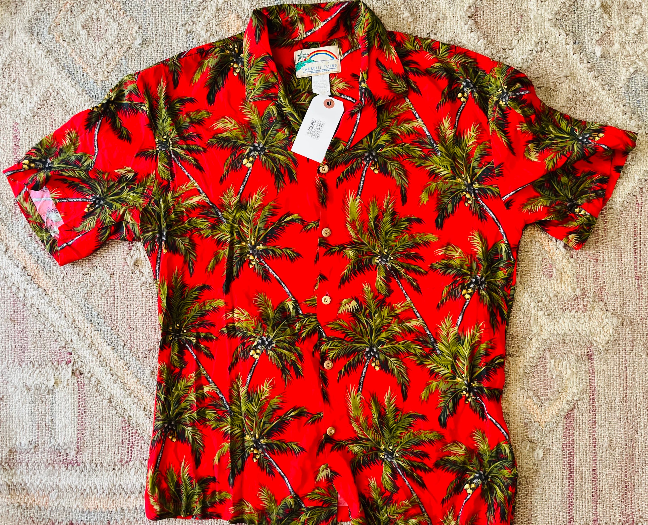 Vintage hot Hawaiian Shirt